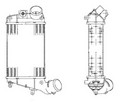 Интеркулер Alfa Romeo 147/937 10/00